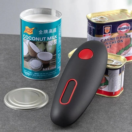 Electric Can Opener, Smooth Edge Can Opener for Round Cans