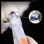 Tuzwa Dog Nail Clippers with LED Light – Professional Stainless Steel Pet Nail Trimmer for Dogs & Cats, Precise Grooming Tool