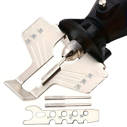 Chainsaw Sharpener with Built In Angle Guide, Chainsaw Blade Sharpener to Sharpen Chainsaw Chain on the Saw – image 5
