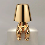 Tuzwa Rechargeable LED Table Lamp – Cordless Metal Desk Lamp with USB Charging, Integrated LED & Portable Modern Design
