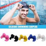 Tuzwa Swimming Earplugs 5 Pairs – Reusable Silicone Ear Plugs for Swimming with Ergonomic Spiral Design, Comfortable Water Sports Earplugs