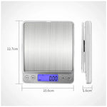 Tuzwa Digital Coffee Scale with Tare Function | Precision Espresso Scale with LCD Display for Pour Over, Drip Coffee & Baking