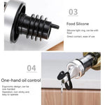 Tuzwa Olive Oil Sprayer & Dispenser with Flip Top – Refillable Cooking Oil Bottle for Kitchen, Grilling, BBQ & Salad