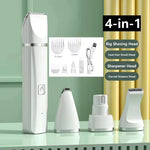 Tuzwa Dog Grooming Clippers 4-in-1 – USB Rechargeable Electric Pet Hair Trimmer for Dogs & Cats, Cordless Grooming Kit
