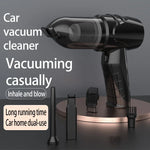 Tuzwa Cordless Car Vacuum Cleaner – Powerful Handheld Vacuum with High Suction, Rechargeable Lightweight Design for Car & Home Cleaning