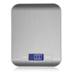 Tuzwa Digital Kitchen Scale with Stainless Steel Surface | Precision Food Scale for Cooking, Baking & Meal Prep