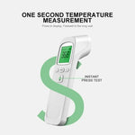 Tuzwa Digital Infrared Forehead Thermometer – Non-Contact No-Touch Body Temperature Thermometer with Quick Measurement & Digital Display