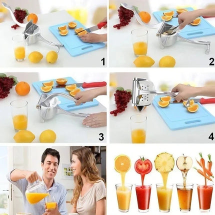Tuzwa Manual Juice Squeezer – Compact Handheld Fruit Juicer for Fresh Juice, Kitchen, Travel & Outdoor Use