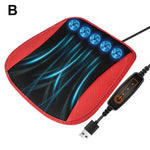 Tuzwa Car Cooling Seat Cushion with 5 Adjustable Fans – USB-Powered Ventilated Car Seat Pad for Summer Driving Comfort