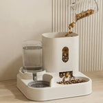 Tuzwa Automatic Dog feeder & Water Dispenser | Large Capacity Food Storage & Drinking Station for Cats & Dogs