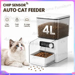 Tuzwa RFID Microchip Pet Feeder – 4.5L Automatic Cat & Dog Feeder with Timed Feeding, Selective Access & Anti-Theft Design