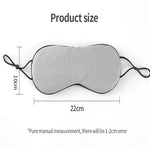Tuzwa Silk Sleep Eye Mask with Adjustable Fit – Warm & Cool Reusable Sleeping Mask, Soft Lightweight Travel Eye Cover for Rest & Relaxation