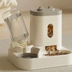 Tuzwa Automatic Dog feeder & Water Dispenser | Large Capacity Food Storage & Drinking Station for Cats & Dogs