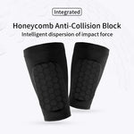 Tuzwa Mini Football Shin Guards – 18cm Lightweight Soft Shell Soccer Shin Pads, Comfortable Elastane & Nylon Leg Protection, Ages 13+