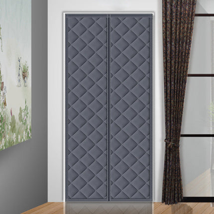 Door Curtains Thermal Insulated, Magnetic Door Curtain for Winter Draft – image 4