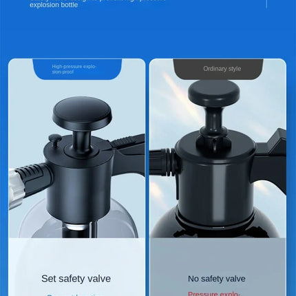 Hand Pump Sprayer for Car Wash, Foam Sprayer for Cars with 2 Nozzles – image 4