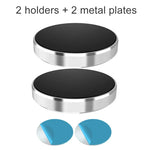 Tuzwa Universal Magnetic Car Phone Mount | Dashboard & Windshield Holder with Powerful Magnetic Grip for iPhone, Samsung, Xiaomi & Android