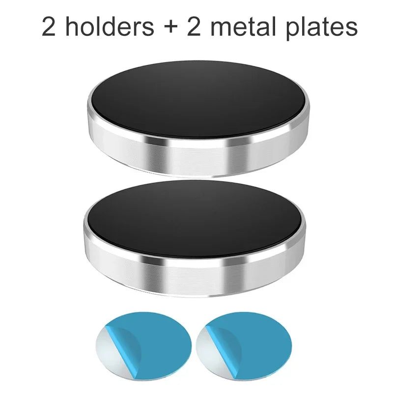 Tuzwa Universal Magnetic Car Phone Mount | Dashboard & Windshield Holder with Powerful Magnetic Grip for iPhone, Samsung, Xiaomi & Android