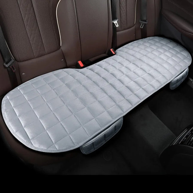 Machine Washable Car Seat Cushion with Non Slip Backing and Adjustable Straps, Car Seat Cover for Back Seat