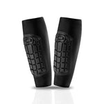 Tuzwa Soccer Shin Guards with Honeycomb Padding – Breathable Anti-Slip Soft Shell Football Shin Pads, Lightweight Unisex Protection, Ages 13+