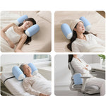 Tuzwa Cervical Pillow for Side Sleepers – Ergonomic Memory Foam Neck Support Pillow with Breathable Polyester Spandex Cover