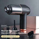 Tuzwa 3-in-1 Cordless Handheld Vacuum Cleaner & Air Blower – Portable Rechargeable Car Vacuum for Home & Auto Cleaning