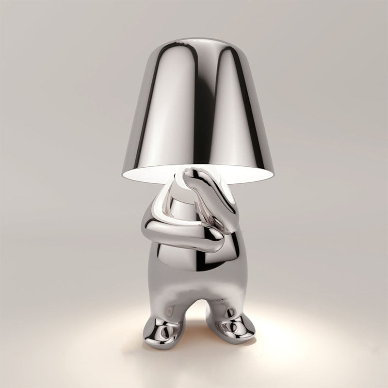 Tuzwa Rechargeable LED Table Lamp – Cordless Metal Desk Lamp with USB Charging, Integrated LED & Portable Modern Design