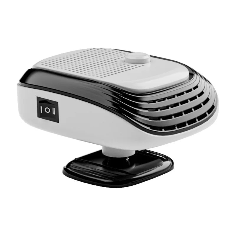 Tuzwa 12V Portable Car Heater & Windshield Defroster – 120W Fast Heating Car Defogger Fan with Cigarette Lighter Plug for Cars, Trucks & SUVs