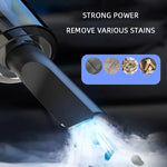 Tuzwa 120W Cordless Handheld Car Vacuum Cleaner – Strong Suction Portable Rechargeable Vacuum for Car & Home, Lightweight 0.23kg Design