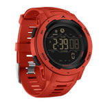 Tuzwa Men's Digital Military Sports Watch with Pedometer – 5Bar Water Resistant, 45mm Dial, Rubber Strap