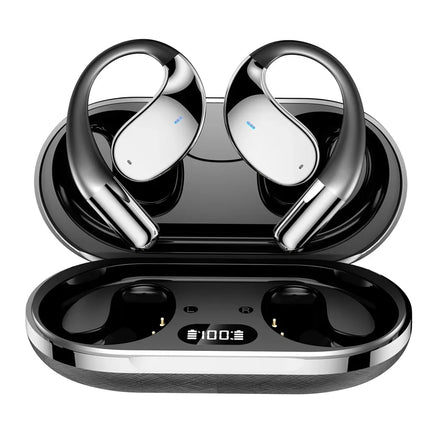 Tuzwa AI Translator Earbuds – Real-Time Voice Translation, 144 Languages, Bluetooth 5.3, Noise Cancelling & Smart Display