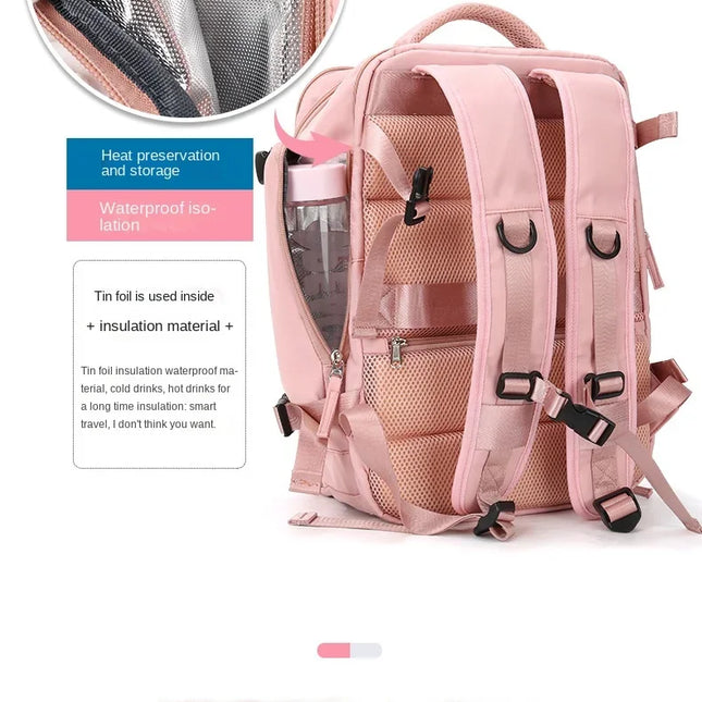 Backpack for Travel with Shoe Compartment, Laptop Backpack with USB Port – image 9