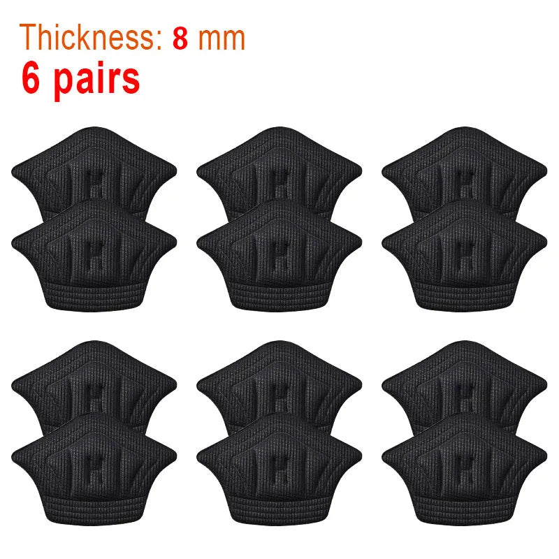 Tuzwa Adjustable Heel Pads for Shoes – Lightweight Foam Heel Cushions with Anti-Wear Support for Sports Shoes & Everyday Footwear
