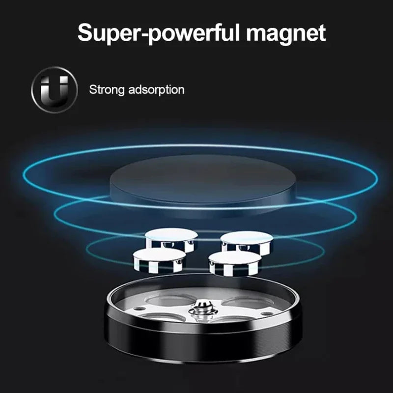 Tuzwa Universal Magnetic Car Phone Mount | Dashboard & Windshield Holder with Powerful Magnetic Grip for iPhone, Samsung, Xiaomi & Android