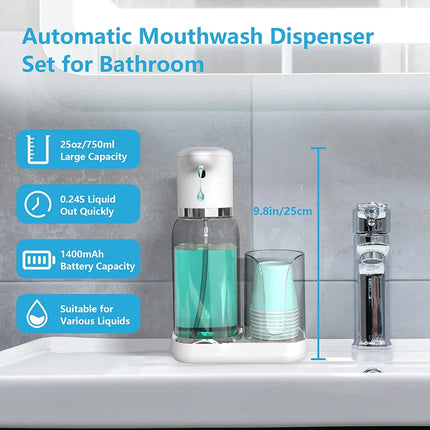 Rechargeable Mouthwash Pump Dispenser – image 8