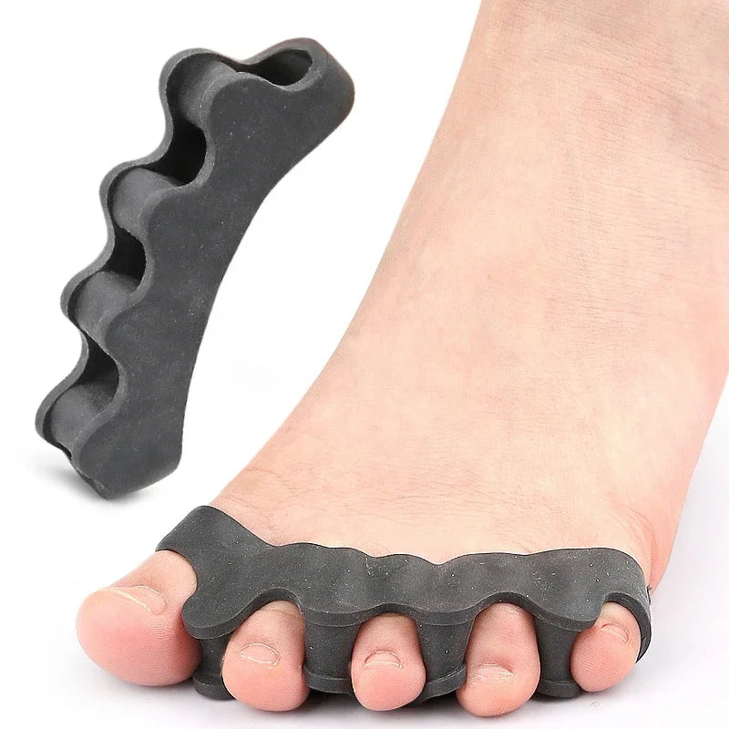 Tuzwa Gel Toe Separators for Bunions & Hammer Toes – Soft Silicone Toe Spacers for Alignment Support, Cushioning & Comfort, 1 Pair