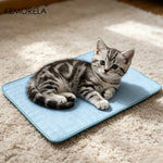 Tuzwa Extra Large Dog Cooling Mat – Breathable XL Pet Bed Mat, Machine Washable Summer Cooling Bed for Large Dogs & All Breeds