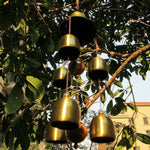 Tuzwa Copper Wind Chimes – Decorative Metal Outdoor Hanging Bells with Soothing Chime Sounds for Garden, Yard, Patio & Porch Decor
