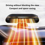 Tuzwa Portable 12V Car Heater & Cooler Fan – 2-in-1 Electric Windshield Defogger & Defroster with Rotary Switch for Cars