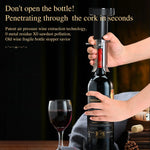 Tuzwa Electric Wine Opener Set with Vacuum Wine Preserver – Automatic Bottle Corkscrew & Wine Preservation Accessories
