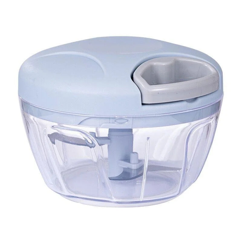 Tuzwa Manual Meat Mincer & Garlic Chopper | Hand Crank Food Processor with Easy Rotate Handle for Meat, Garlic, Vegetables & Nuts