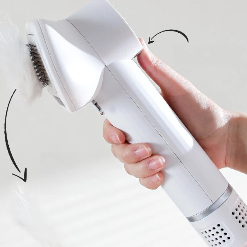 Tuzwa Professional Pet Hair Dryer with Hot & Cold Air – DC Motor Anion Dog Grooming Dryer for Fast Coat Drying, 210–240V