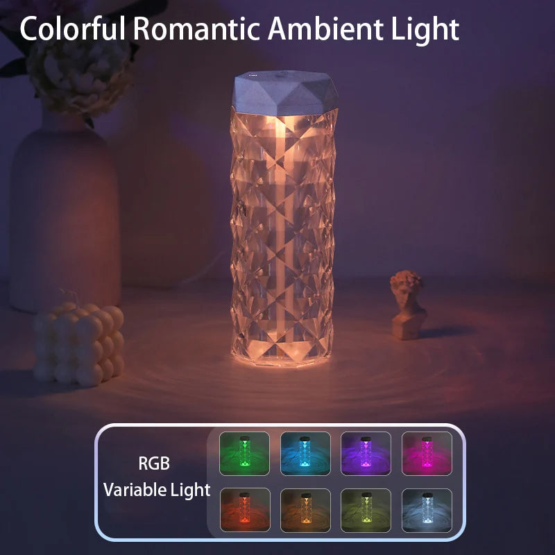 Tuzwa 400ML USB Essential Oil Diffuser with RGB Light – Compact Portable Aroma Humidifier for Home, Office & Car