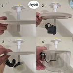 Tuzwa Rechargeable Cat Water Fountain | Automatic Filtered Pet Drinking Fountain with Adjustable Water Flow