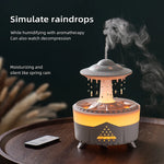 Tuzwa 350ML Mini USB Humidifier & Remote Control – Compact Aromatherapy Humidifier for Bedroom, Desk & Office