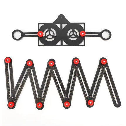 Folding Ruler Aluminum Alloy, Tile Work Measuring Stick