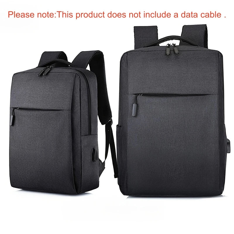 Tuzwa 15.6-Inch Laptop Backpack with USB Charging Port – Lightweight Computer Backpack with Padded Laptop Compartment for Work & Travel