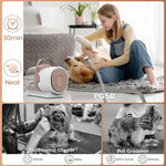 Tuzwa Professional Pet Grooming Vacuum Kit | 11000Pa Powerful Dog & Cat Grooming System with Electric Clippers, Guide Combs & Pet Hair Removal Vacuum
