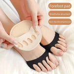 Tuzwa Invisible Metatarsal Foot Pads for High Heels – Soft Non-Slip Ball of Foot Cushions for Forefoot Support & All-Day Comfort