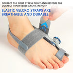 Tuzwa Adjustable Rotating Toe Separator – Big Toe Alignment Bunion Splint & Pedicure Foot Care Tool for Daily Comfort